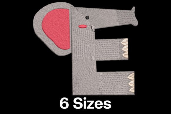 Funny Elephant Alphabet Letter E Review