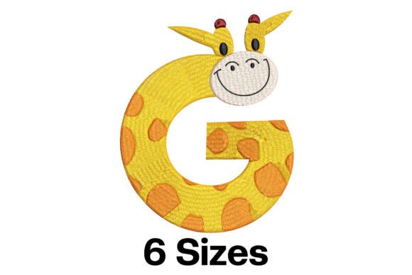 Funny Giraffe Alphabet Letter G Review
