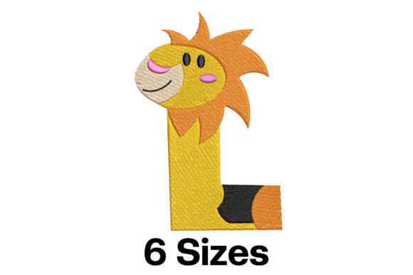 Funny Lion Alphabet Letter L Review