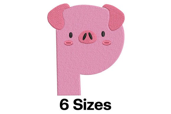 Funny Pig Alphabet Letter P: A Designer’s Review for Personalized Gifts