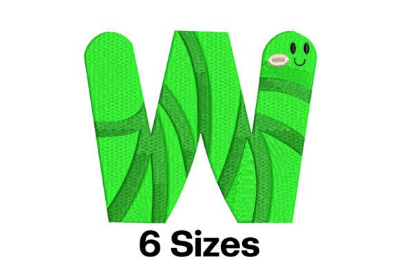 Funny Worm Alphabet Letter W Review