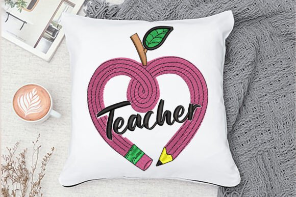 Pencil Teacher Embroidery Review