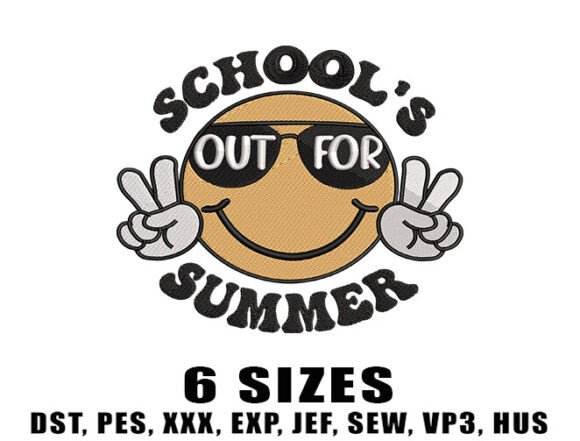 School’s Out for Summer Embroidery Review