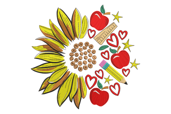 Sunflower Teacher Embroidery Review