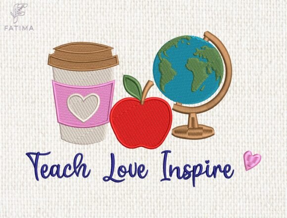 Teach Love Inspire Embroidery Design Review for Business Use