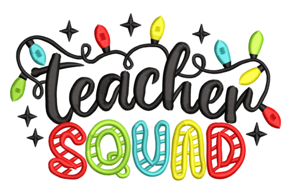 Teacher Squad Embroidery Review